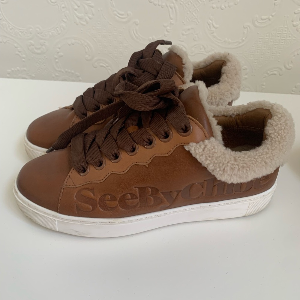 Chloe sneakers.  Size 7